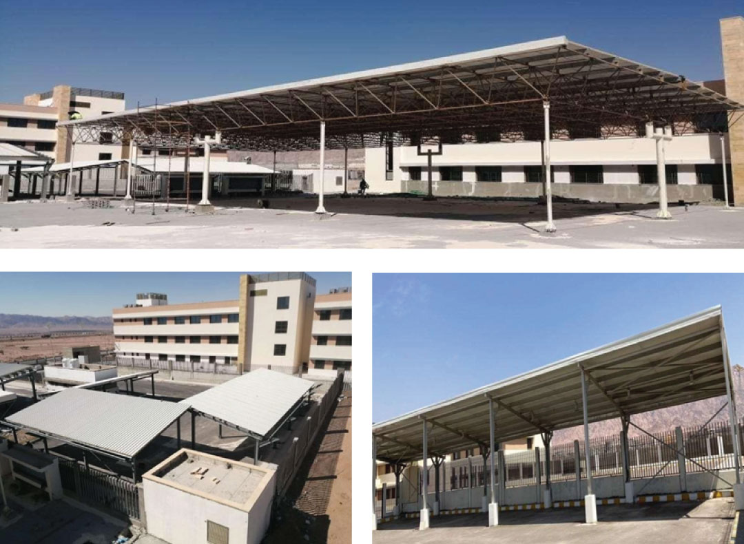 High and secondary schools scaffolding