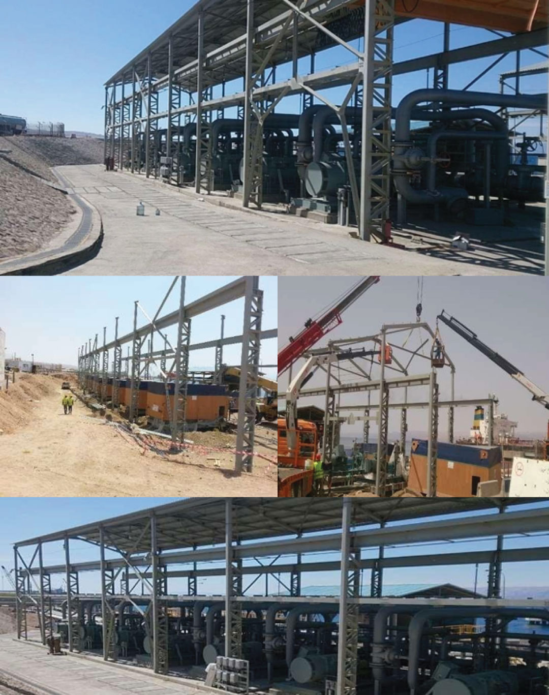 Steel Structure Building for Pumps